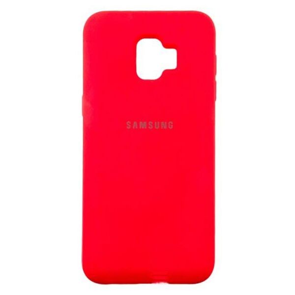 

Чехол Silicone Case Full Samsung J2 Core (2018) J260 Красный