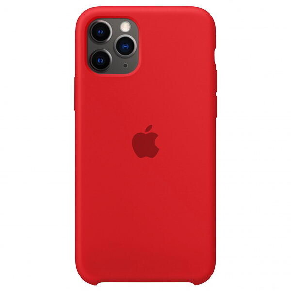

Чехол силиконовый Silicone Case Apple iPhone 11 (14) Красный