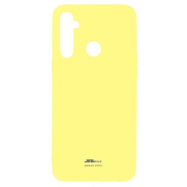 

Чехол силиконовый SMTT Silicon Cover Realme 5, 6i, C3 Желтый