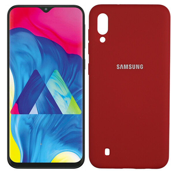

Чехол силиконовый оригинальный Samsung M105 Galaxy M10 Красный FULL (26014)