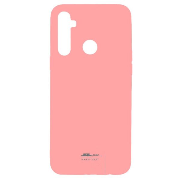 

Чехол силиконовый SMTT Silicon Cover Realme 5, 6i, C3 Розовый