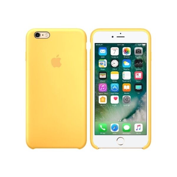 

Чехол Silicone Case Apple iPhone 6 Plus, iPhone 6S Plus Желтый