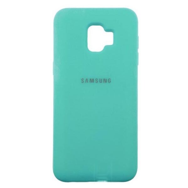 

Чехол Silicone Case Full Samsung J2 Core (2018) J260 Бирюзовый