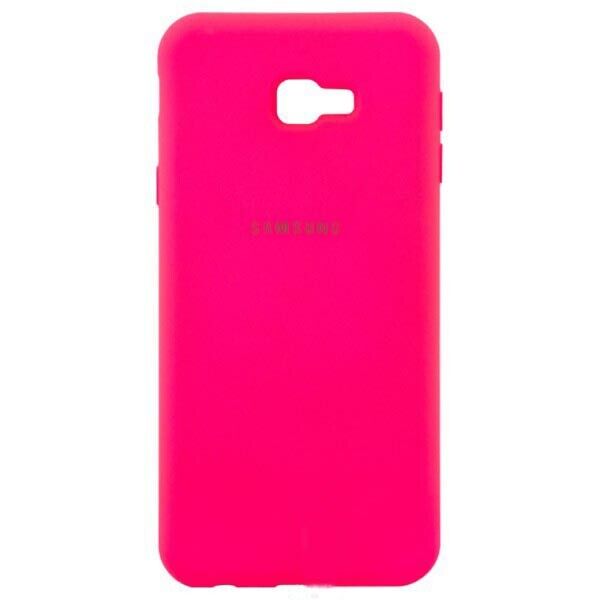 

Чехол Silicone Case Full Samsung J4 Plus (2018) J415 Малиновый
