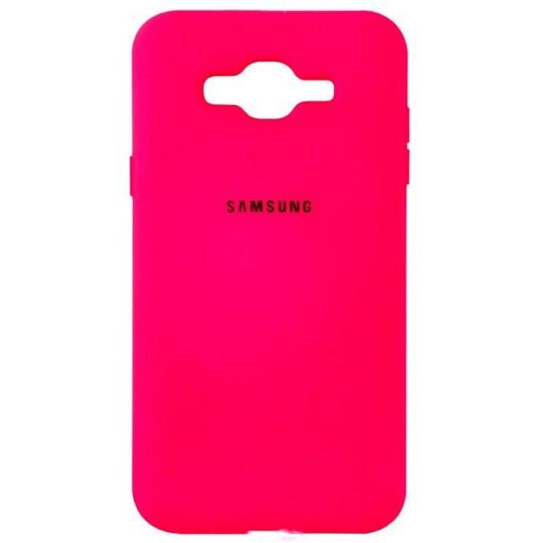 

Чехол Silicone Case Full Samsung J2 Prime G532, G530 Малиновый