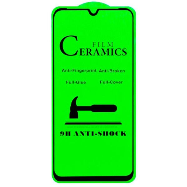 

Защитное стекло Ceramics Anti-shock Realme C2 Черный тех.пакет