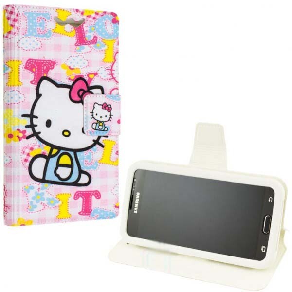 

Универсальный чехол книжка (без окна) 4.0 (3.8-4.3) Hello Kitty