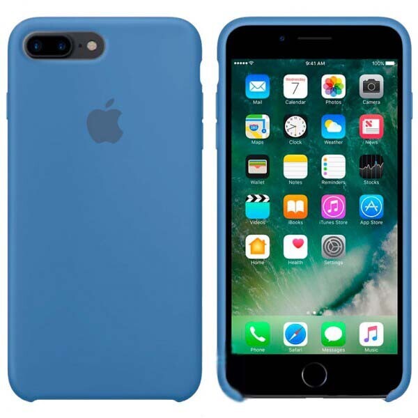 

Чехол Silicone Case Apple iPhone 7 Plus, 8 Plus светло-Синий 03