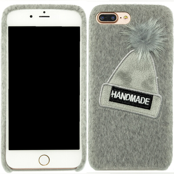 

Чехол накладка Jane Winter series для iPhone 7/8 Plus Серый (18777)