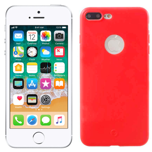 

Чехол Fshang Soft Colour series для iPhone 7 Plus Red (10094)