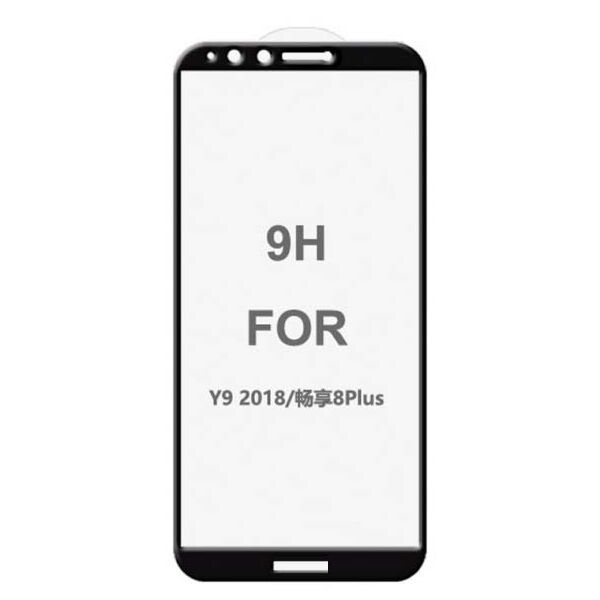 

Защитное стекло 5D Huawei Y9 (2018), Enjoy 8 Plus Черный