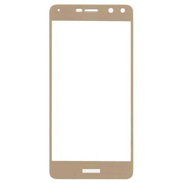 

Защитное стекло 2.5D Huawei Y5 (2017), Y6 (2017) Золотой