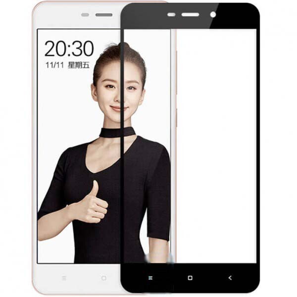 

Защитное стекло 2.5D Xiaomi Redmi 3, 3S, 3 Pro, 4A Черный