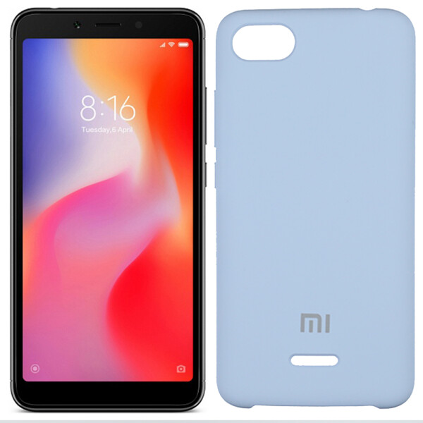 

Чехол для Xiaomi Redmi 6a Голубой (25186)