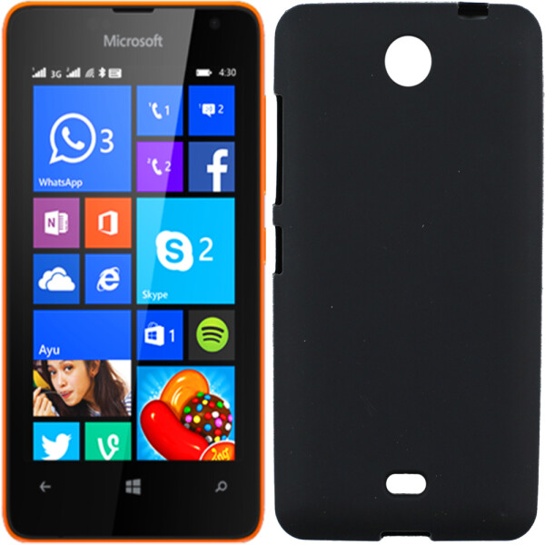 

Чехол силиконовый оригинальный для Nokia 430 (Microsoft) Black (3075)