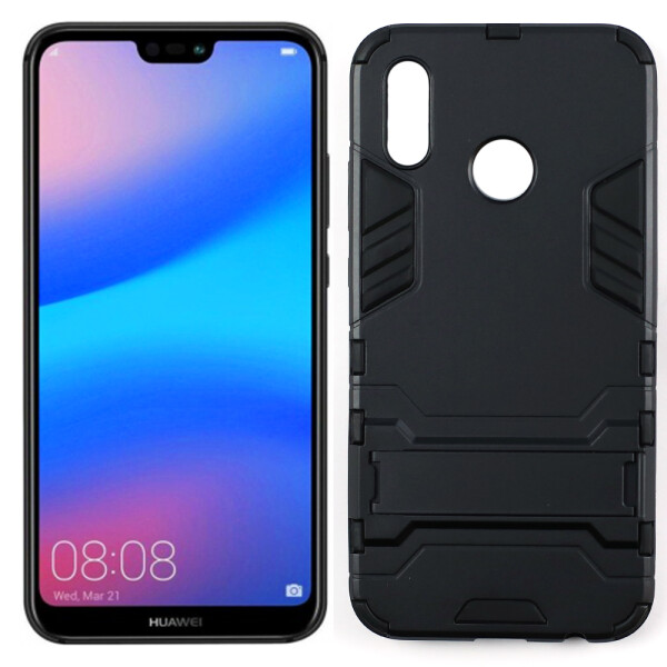 

Чехол HONOR Hard Defence Series для Huawei P20 Lite Black (27922)