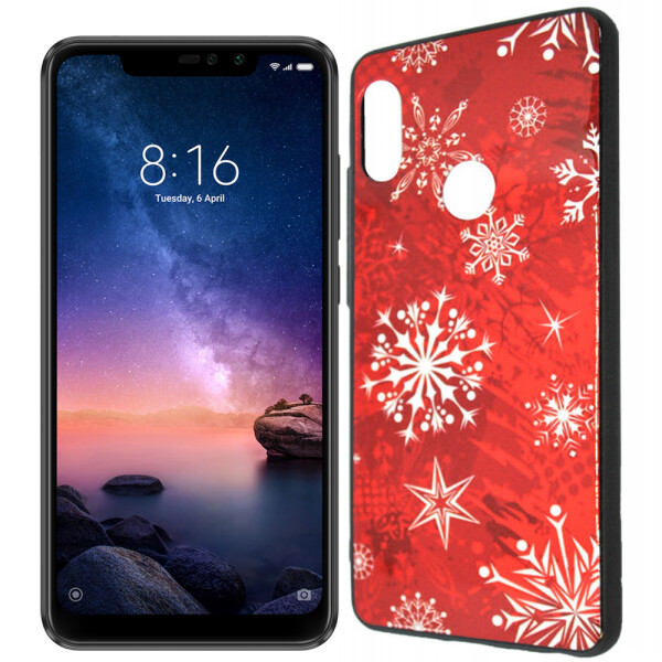 

Чехол Silicone Christmas Case для Xiaomi Redmi Note 6 Pro Snowflake (25008)