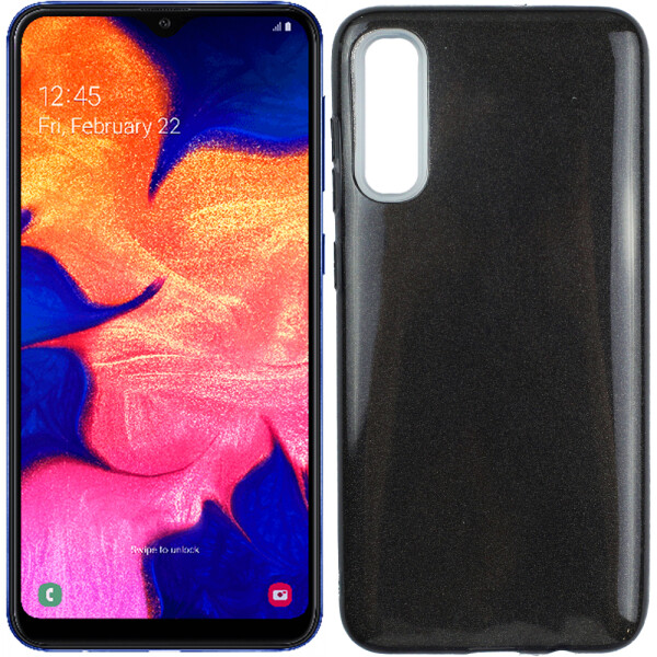 

Чехол силиконовый 3in1 Блёстки для Samsung A705 Galaxy A70 Black (26823)