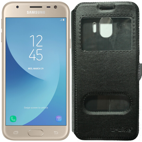 

Чехол книжка U-Like Simple для Samsung J250 (J2 2018) Black (21106)