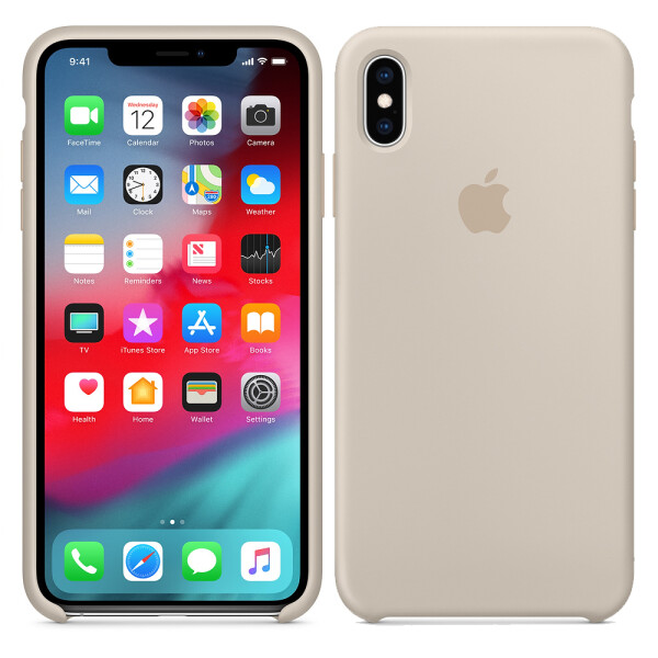 

Чехол силиконовый оригинальный для iPhone Xs Max Stone (25732)