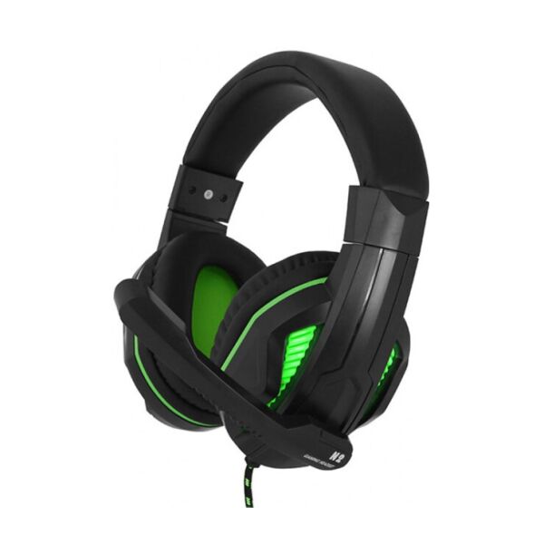 

Гарнитура Gemix N2 LED black-green Gaming