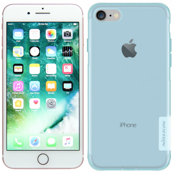 

Чехол NILLKIN Nature TPU для iPhone 7 Blue (12759)