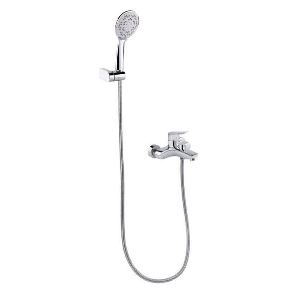 

Кран в ванную однорычажный с коротким гусаком Q-TAP Jody QTJODCRM006NEW хром латунь 76016