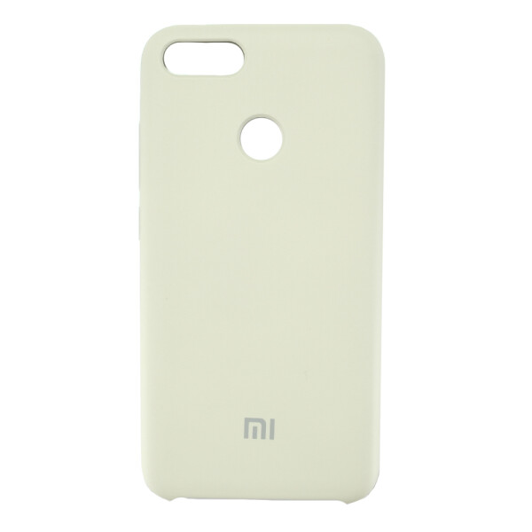 

Чехол силиконовый оригинальный для Xiaomi Mi5x/A1 Молочный (20576)