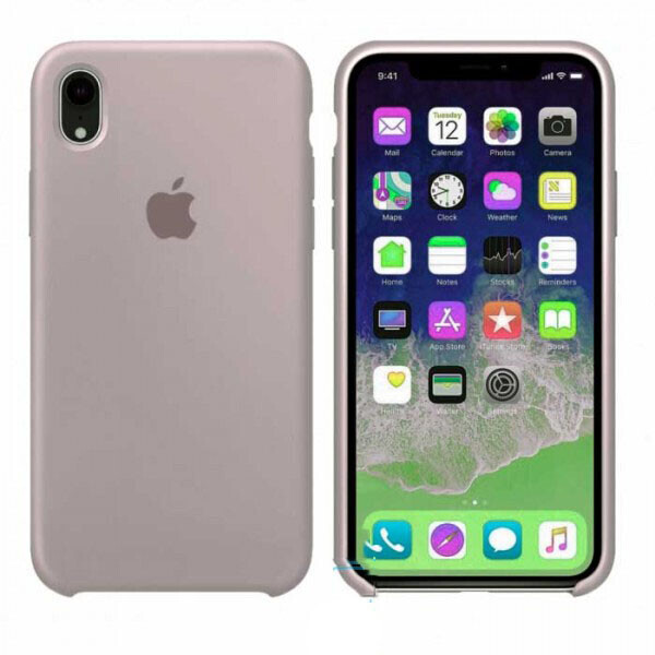 

Чехол Silicone Case Apple iPhone XR светло-Сиреневый 07