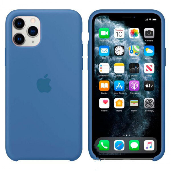 

Чехол Silicone Case Apple iPhone 11 Pro светло-Синий 03