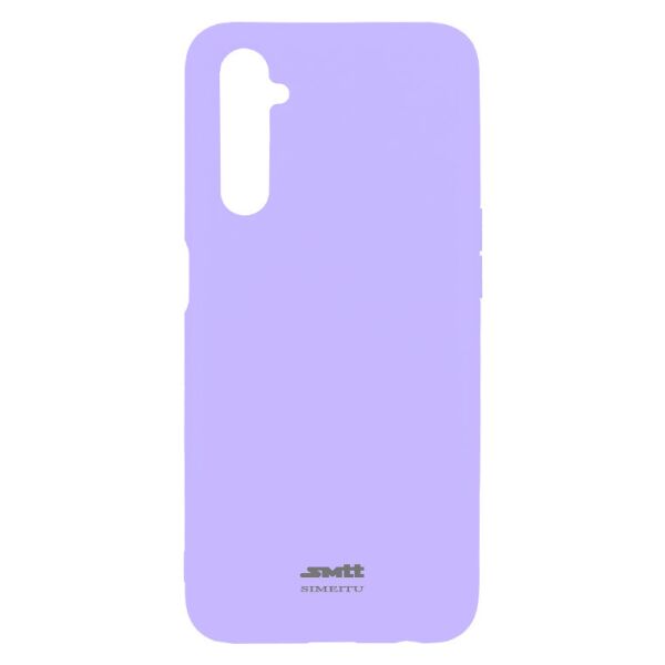

Чехол силиконовый SMTT Silicon Cover Realme 6 Сиреневый