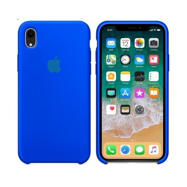 

Чехол Silicone Case Apple iPhone XR Оригинал Delft Синий