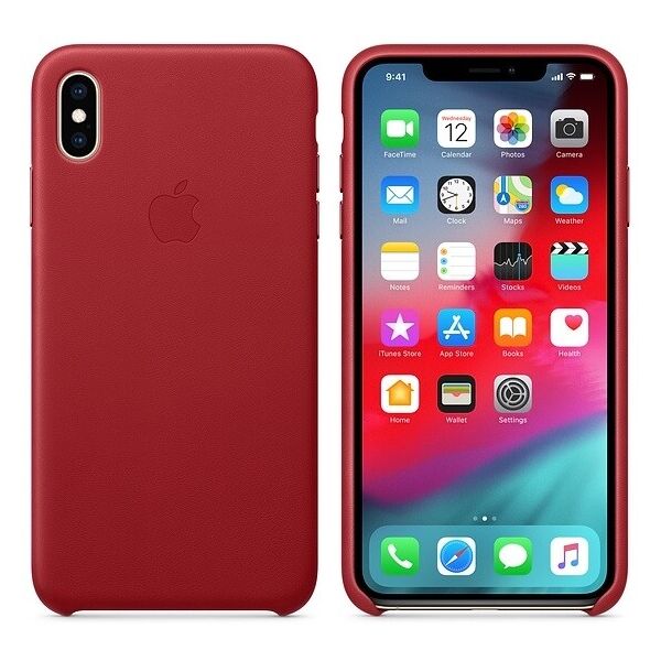 

Чехол Silicone Case Apple iPhone XS Max Оригинал Красный