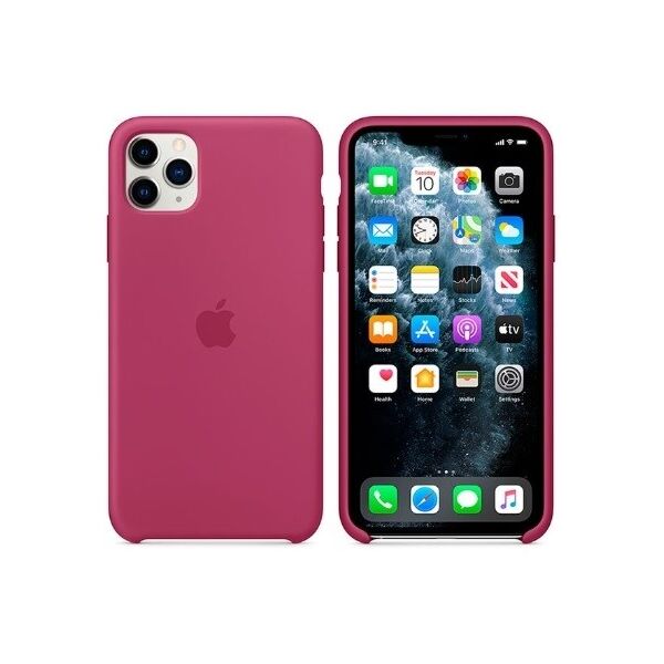 

Чехол Silicone Case Apple iPhone 11 Оригинал Pomegranate