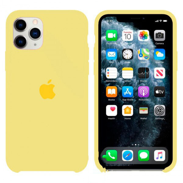

Чехол Silicone Case Apple iPhone 11 Pro бледно-Желтый 51
