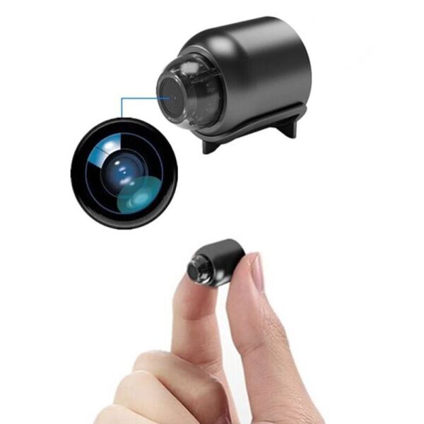 

Миниатюрная WiFi мини камера беспроводная Boblov R-20 HD 720P Черная