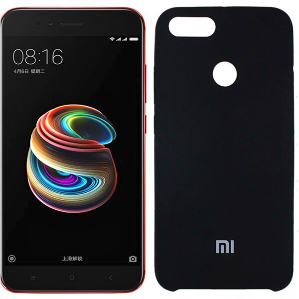 

Чехол силиконовый оригинальный для Xiaomi Mi5x/A1 Чёрный (20578)