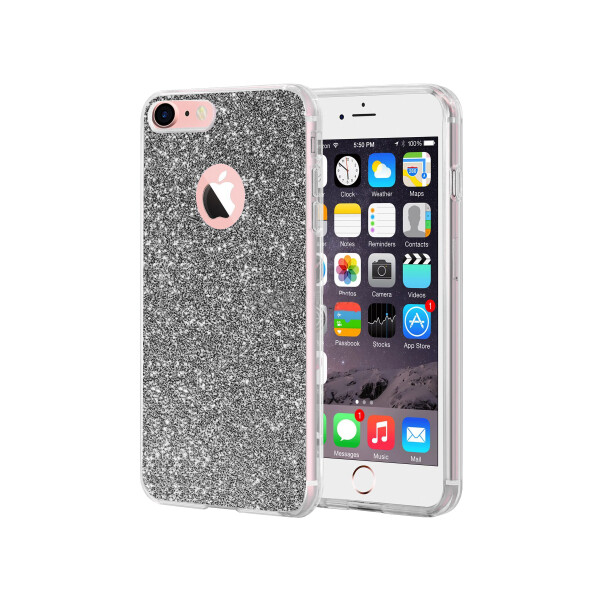

Чехол Remax Glitter Silicone Case для iPhone 6 Черный (16374)