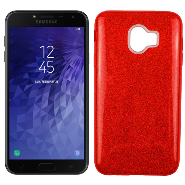 

Чехол силиконовый 3in1 Блёстки для Samsung J400 Red (23618)