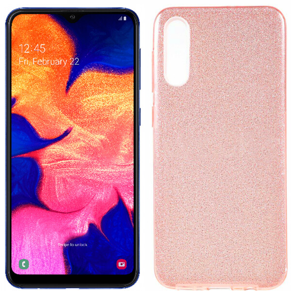 

Чехол силиконовый 3in1 Блёстки для Samsung A307/A505 Galaxy A30s/A50 Pink (26815)