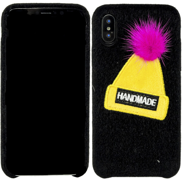 

Чехол накладка Jane Winter series для iPhone X Черный (18783)