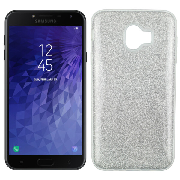 

Чехол силиконовый 3in1 Блёстки для Samsung J400 White (23619)