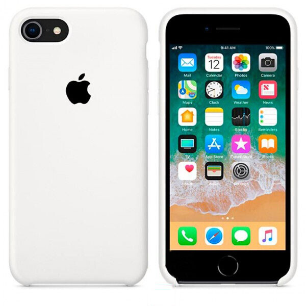 Чехол Silicone Case Apple iPhone 6 Plus, 6S Plus Белый 09