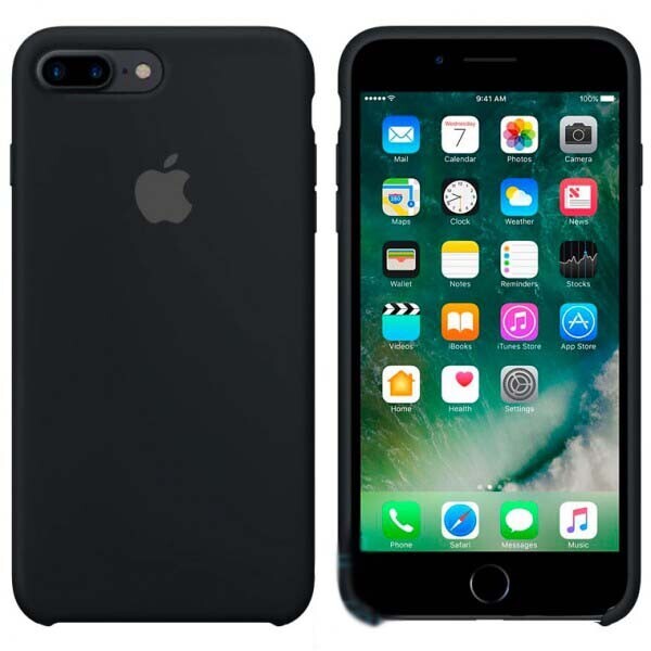 

Чехол Silicone Case Apple iPhone 7 Plus, 8 Plus Черный 18