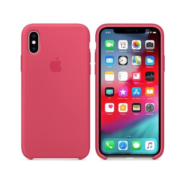 

Чехол Silicone Case Apple iPhone XS Max Оригинал Hibiscus