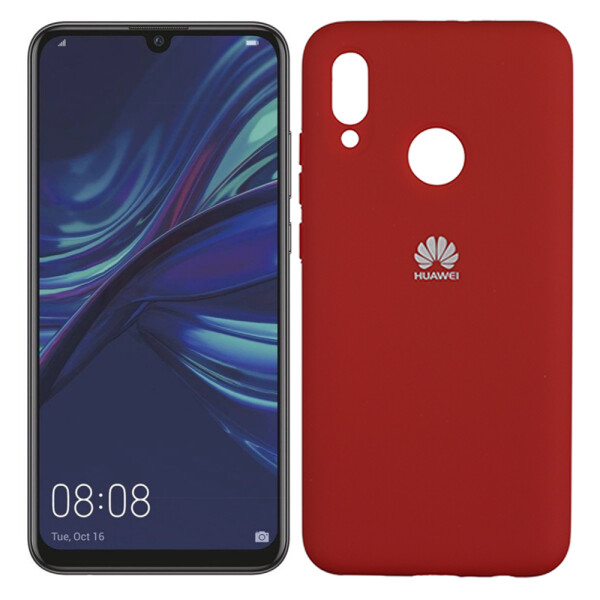 

Чехол силиконовый оригинальный для Huawei P Smart 2019/Honor 10 Lite Красный FULL (26070)