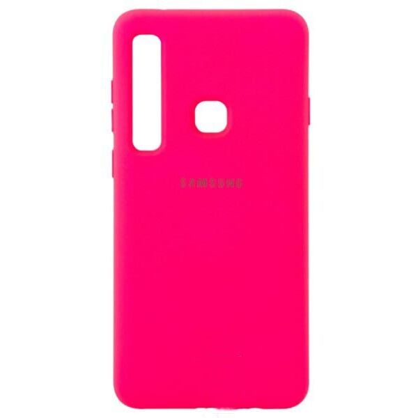 

Чехол Silicone Case Full Samsung A9 (2018) A920 Малиновый