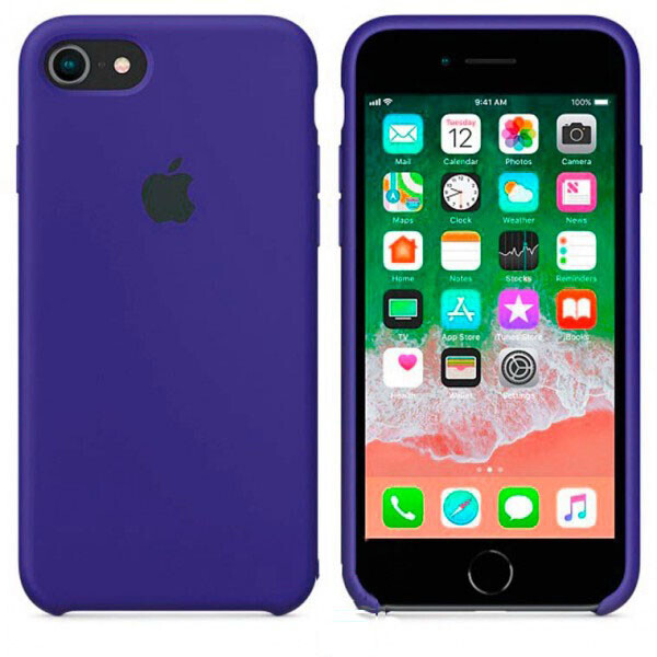 

Чехол Silicone Case Apple iPhone 7, 8, SE (2020) Синий 44
