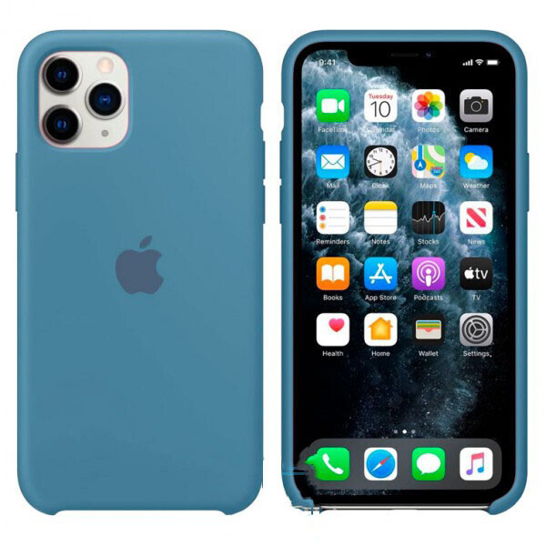 

Чехол Silicone Case Apple iPhone 11 Pro бледно-Голубой 53