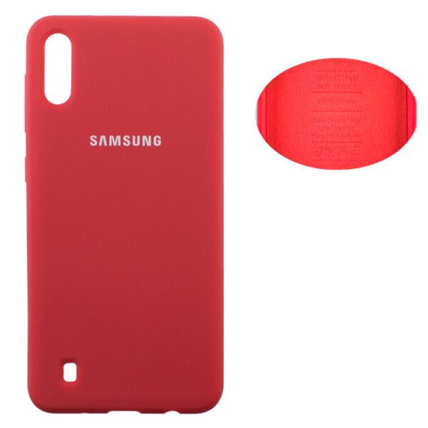 

Чехол Silicone Cover Full Samsung M10 (2019) M105 Красный